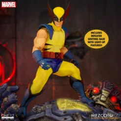 MEZCO One:12 Collective Wolverine Deluxe Steel Box Edition 24 MEZCO One:12 Collective Wolverine Deluxe Steel Box Edition -Deals Amok Time Store 10531 36958.1617570380