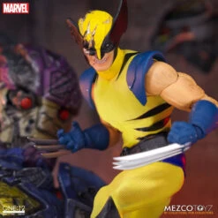 MEZCO One:12 Collective Wolverine Deluxe Steel Box Edition 28 MEZCO One:12 Collective Wolverine Deluxe Steel Box Edition -Deals Amok Time Store 10536 84467.1617570379