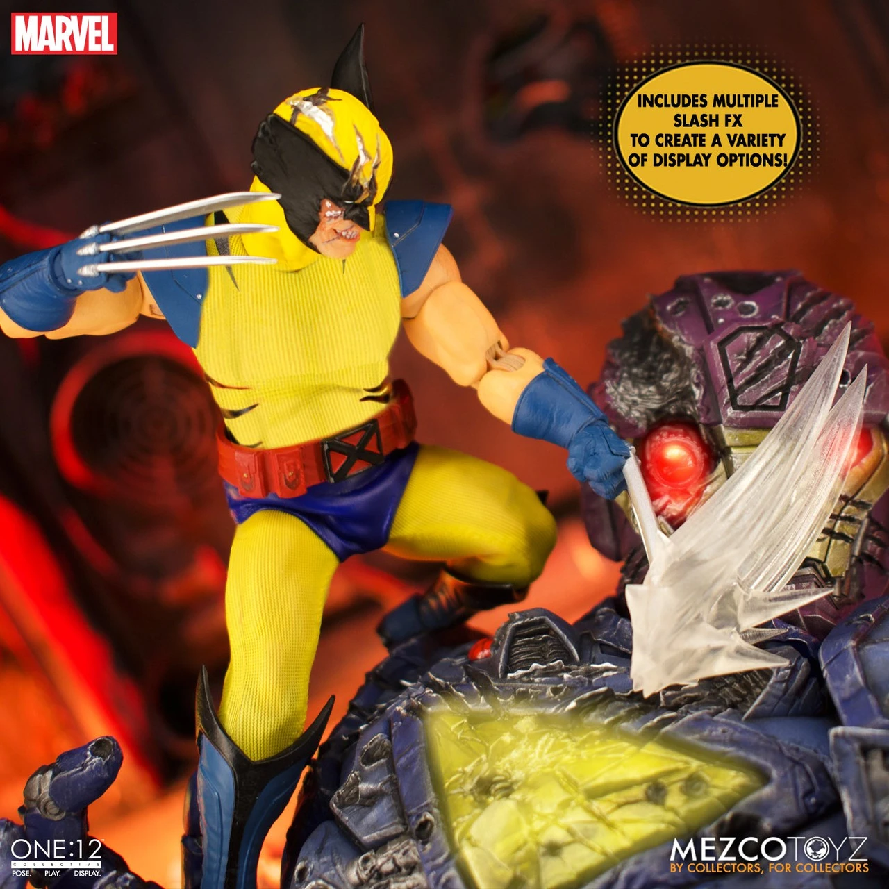 MEZCO One:12 Collective Wolverine Deluxe Steel Box Edition 10 MEZCO One:12 Collective Wolverine Deluxe Steel Box Edition - Image 8