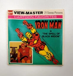 Marvel View-Master (1977) Iron Man "Spell Of The Black Widow"