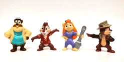 Kellogg's Disney Chip N' Dale Figures Set Of 4