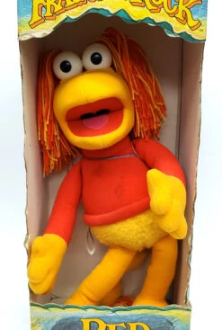 Hasbro (1985) Softies Fraggle Rock Red Plush Doll