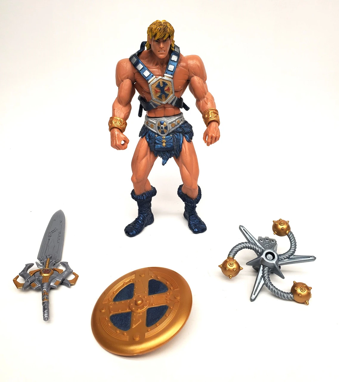MATTEL Masters Of The Universe 200X Smash Blade He-Man Action Figure (no Package) 3 MATTEL Masters Of The Universe 200X Smash Blade He-Man Action Figure (no Package)