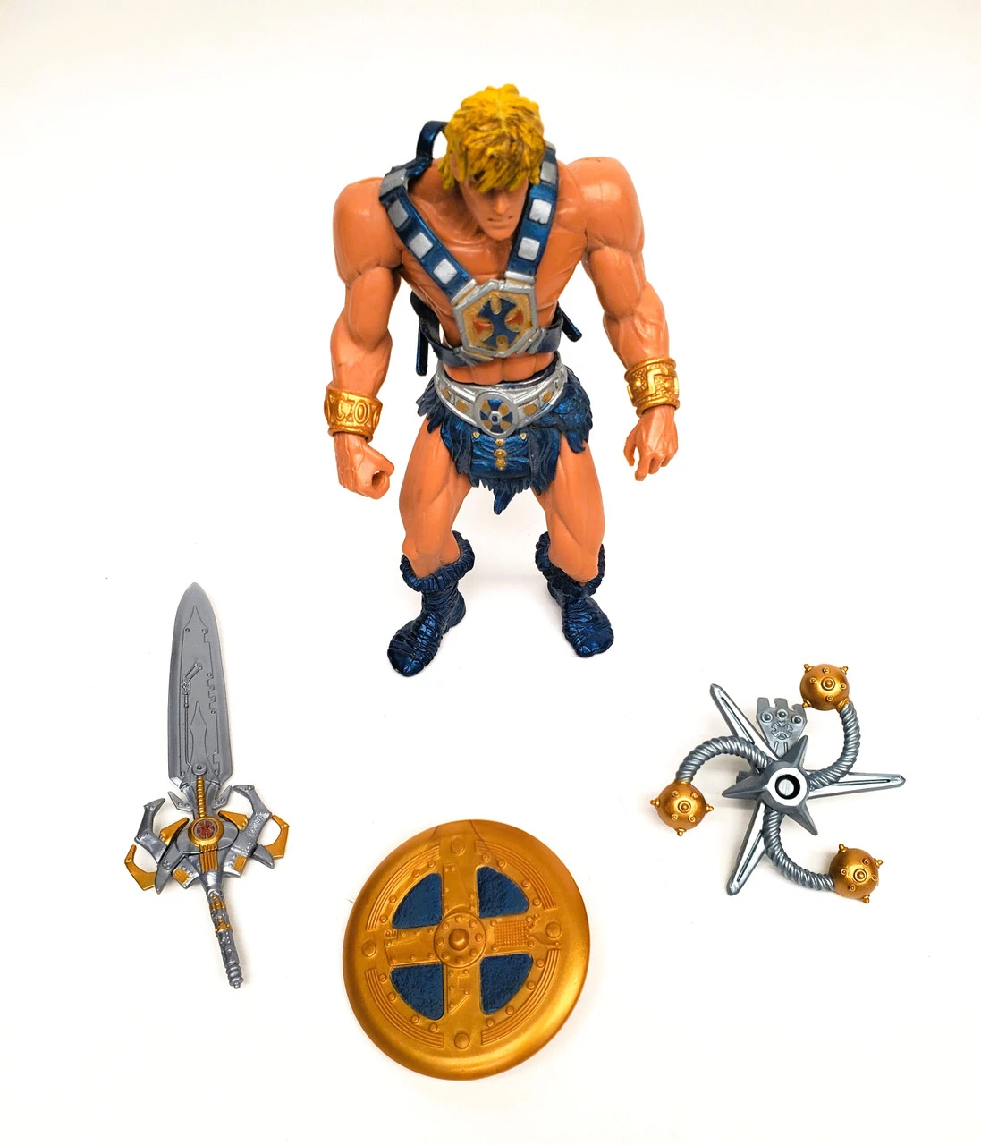 MATTEL Masters Of The Universe 200X Smash Blade He-Man Action Figure (no Package) 5 MATTEL Masters Of The Universe 200X Smash Blade He-Man Action Figure (no Package) - Image 3