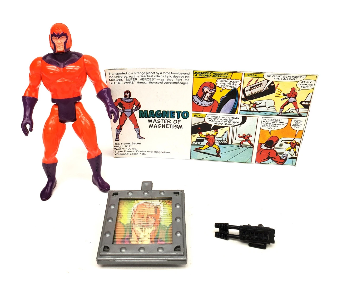 Mattel (1984) Secret Wars Magneto Action Figure (no Package) 3 Mattel (1984) Secret Wars Magneto Action Figure (no Package)