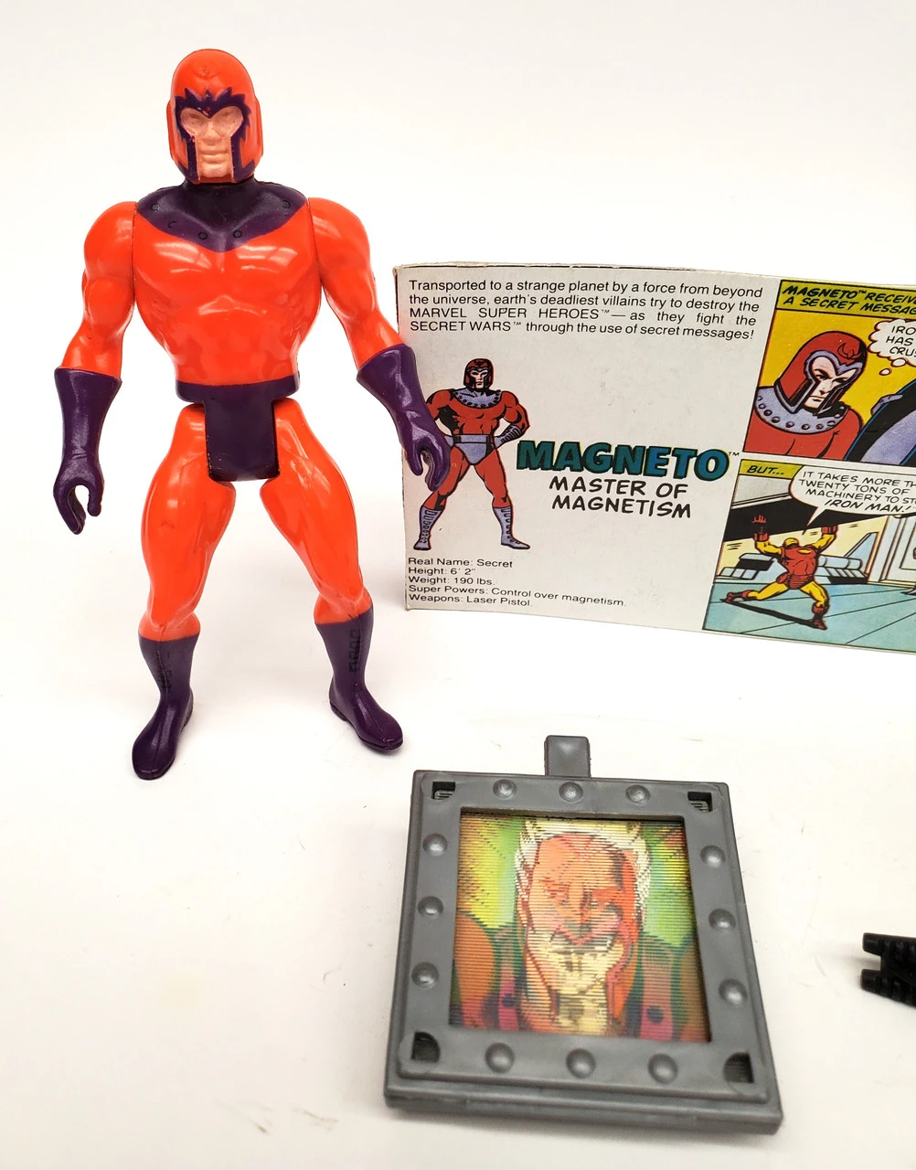 Mattel (1984) Secret Wars Magneto Action Figure (no Package) 8 Mattel (1984) Secret Wars Magneto Action Figure (no Package) - Image 6