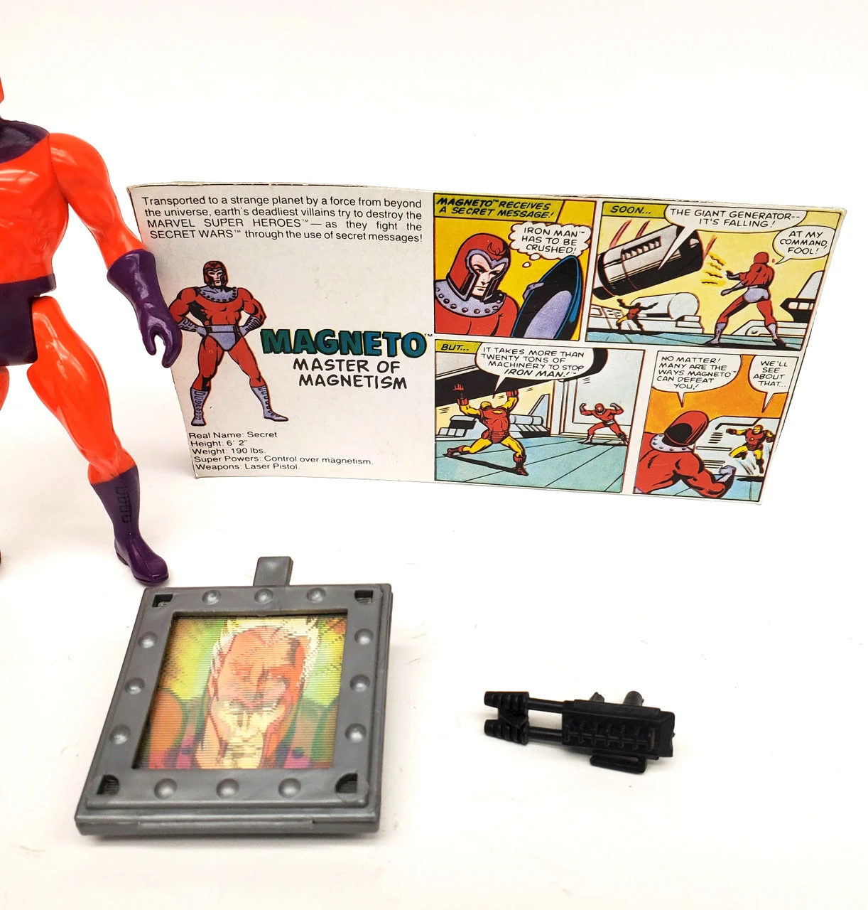 Mattel (1984) Secret Wars Magneto Action Figure (no Package) 10 Mattel (1984) Secret Wars Magneto Action Figure (no Package) - Image 8