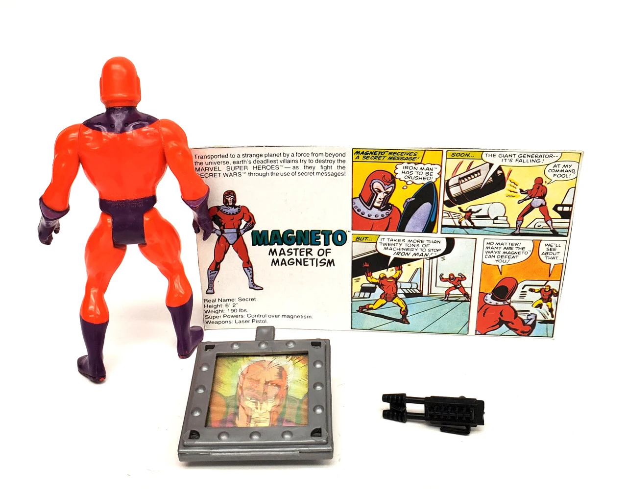 Mattel (1984) Secret Wars Magneto Action Figure (no Package) 9 Mattel (1984) Secret Wars Magneto Action Figure (no Package) - Image 7
