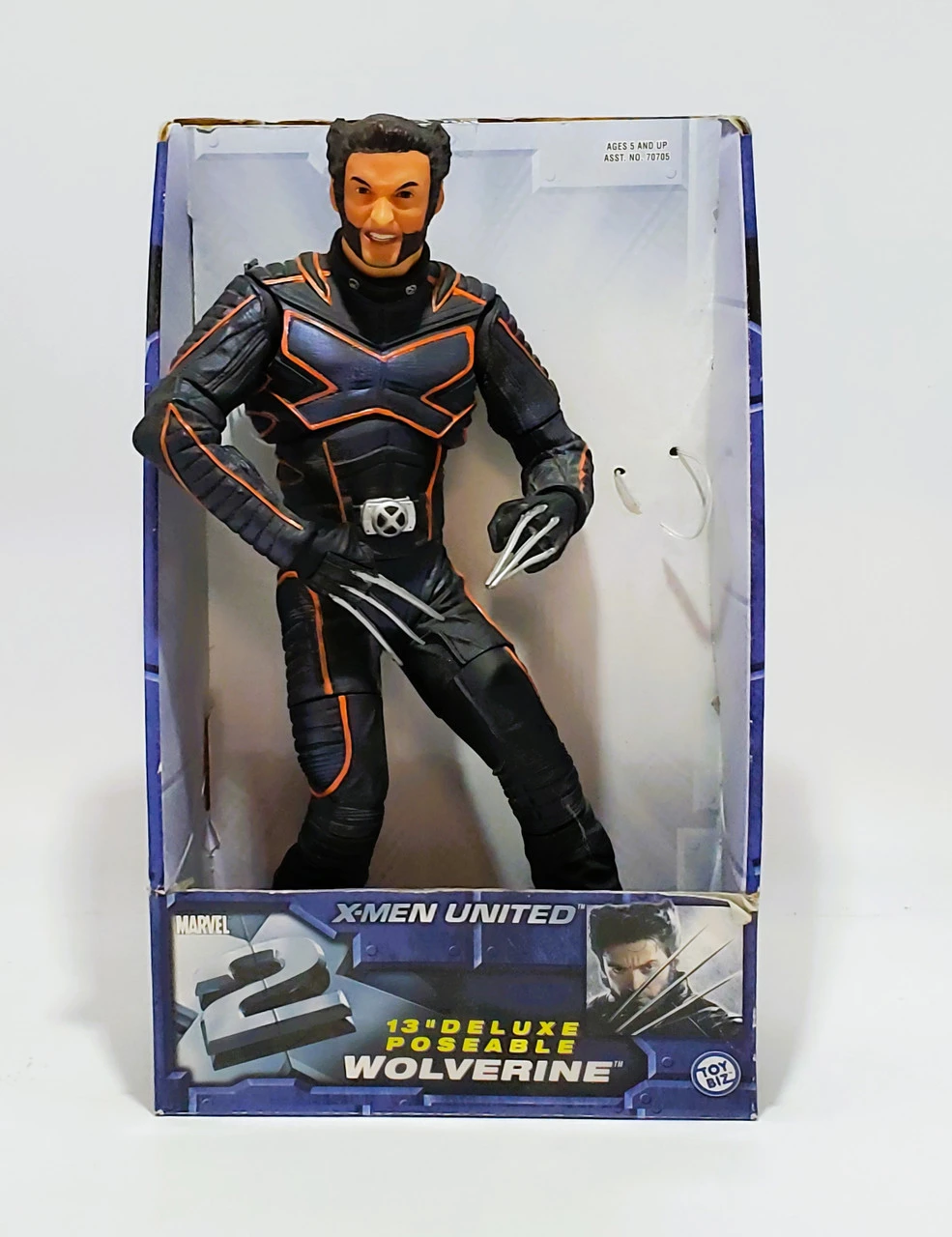 ToyBiz X-Men United X2 13" Deluxe Poseable Wolverine (open Package) 3 ToyBiz X-Men United X2 13" Deluxe Poseable Wolverine (open Package)