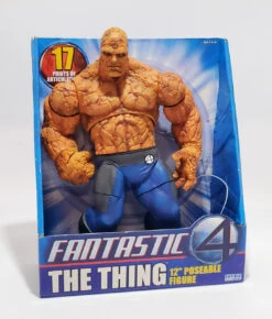 ToyBiz Fantastic 4 12" Deluxe Poseable The Thing (open Package)