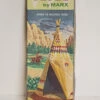 MARX Johnny West Indian Tepee Fort Apache Fighters -Deals Amok Time Store 20230518 102504 37483.1684433270