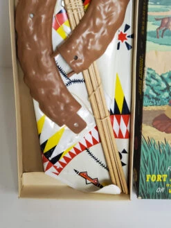 MARX Johnny West Indian Tepee Fort Apache Fighters -Deals Amok Time Store 20230518 102525 65788.1684433275