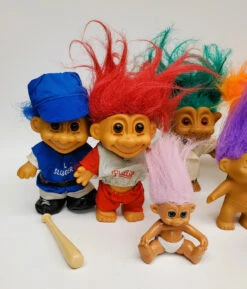 MATTEL Russ Troll Toy Lot 9 Troll Figures! (no Package) -Deals Amok Time Store 20230518 104940 56055.1684445123