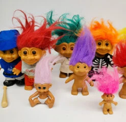 MATTEL Russ Troll Toy Lot 9 Troll Figures! (no Package) -Deals Amok Time Store 20230518 104942 21386.1684445123