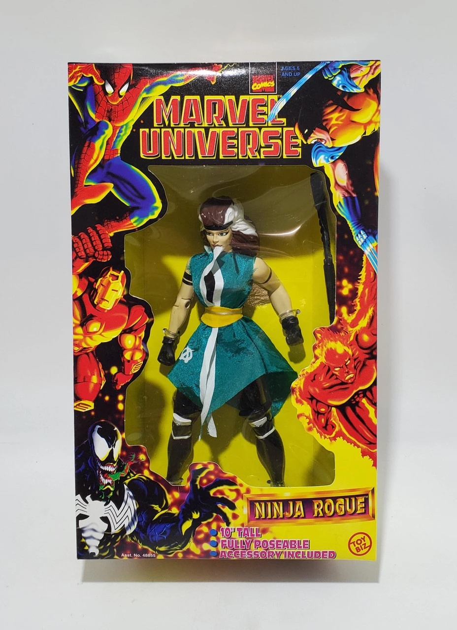 ToyBiz (1997) Marvel Universe Ninja Rogue 10" Action Figure 3 ToyBiz (1997) Marvel Universe Ninja Rogue 10" Action Figure