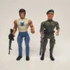 Coleco Rambo (1985) Rambo And Col. Trautman Action Figure Lot -Deals Amok Time Store 20230604 084641 45344.1685888751