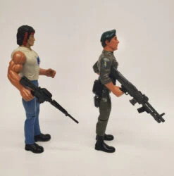 Coleco Rambo (1985) Rambo And Col. Trautman Action Figure Lot -Deals Amok Time Store 20230604 084712 18227.1685888751