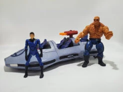 Hasbro Fantastic Four Movie (2007) Reed, Thing And Fantasticar Lot