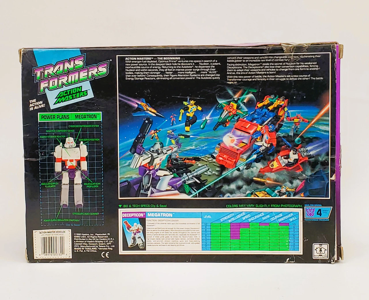Hasbro (1990) Transformers Action Masters Megatron 4 Hasbro (1990) Transformers Action Masters Megatron - Image 2