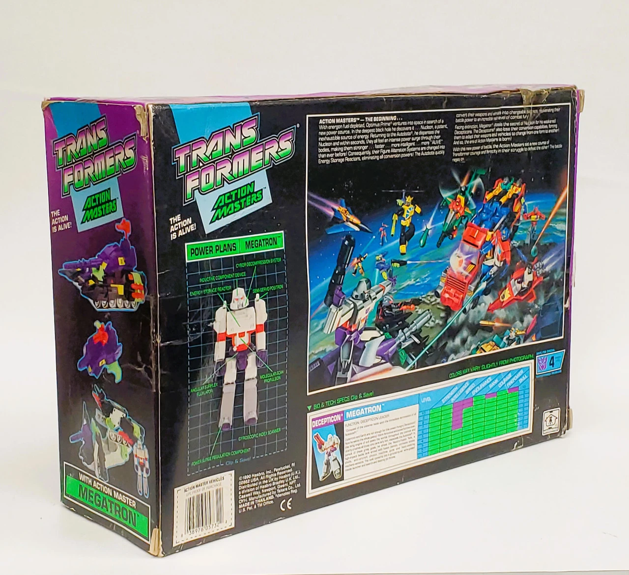 Hasbro (1990) Transformers Action Masters Megatron 8 Hasbro (1990) Transformers Action Masters Megatron - Image 6
