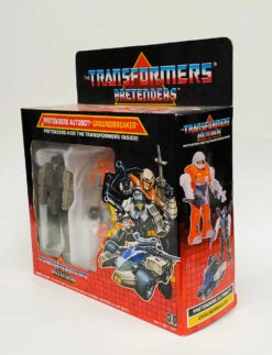 Hasbro (1988) Transformers Pretenders Groundbreaker -Deals Amok Time Store 20230610 105243 62765.1686411707
