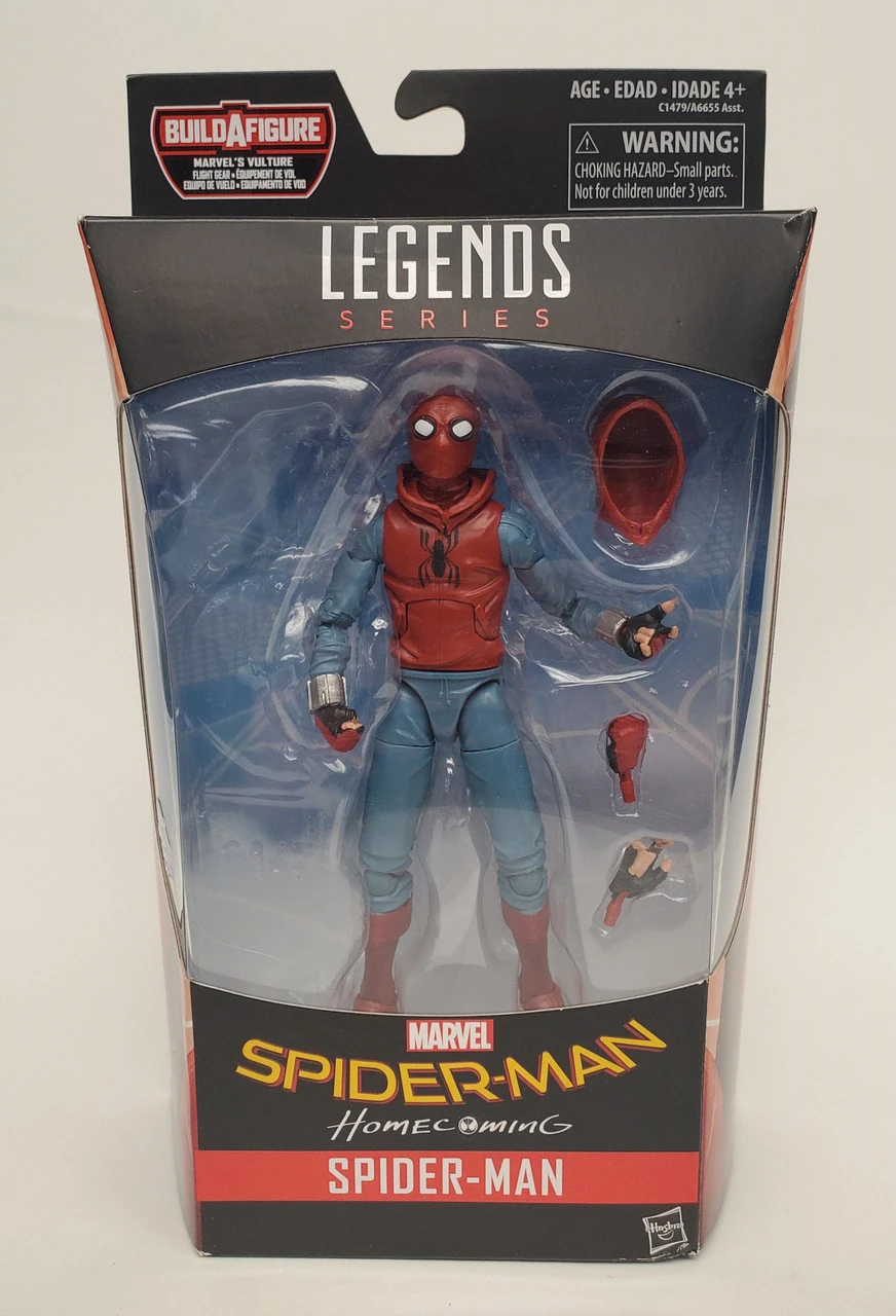 Hasbro Marvel Legends Spider-Man Home Made Suit Homecoming Spider-Man 6" Action Figure (open Package) 3 Hasbro Marvel Legends Spider-Man Home Made Suit Homecoming Spider-Man 6" Action Figure (open Package)