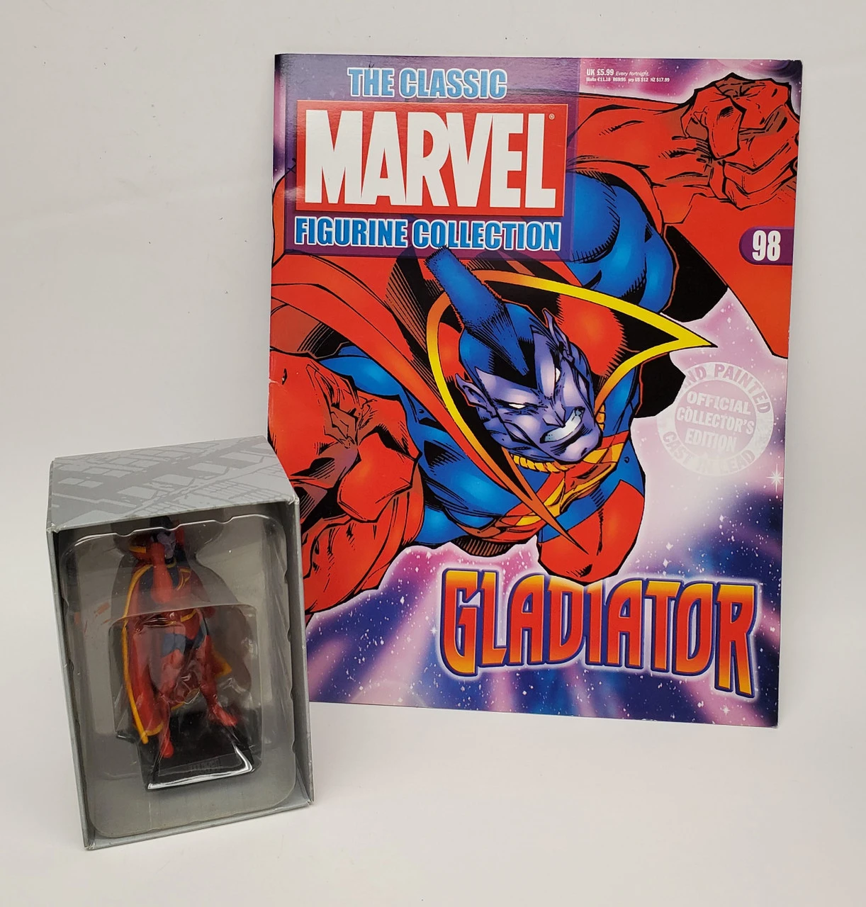 Eaglemoss The Classic Marvel Figurine Collection Gladiator #98 3 Eaglemoss The Classic Marvel Figurine Collection Gladiator #98