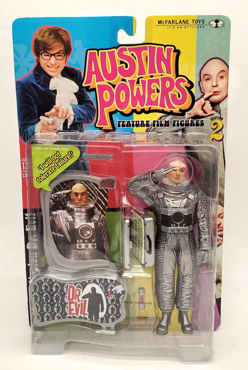 McFarlane AUSTIN POWERS Series 2 Moon Mission Dr. Evil Action Figure 3 McFarlane AUSTIN POWERS Series 2 Moon Mission Dr. Evil Action Figure