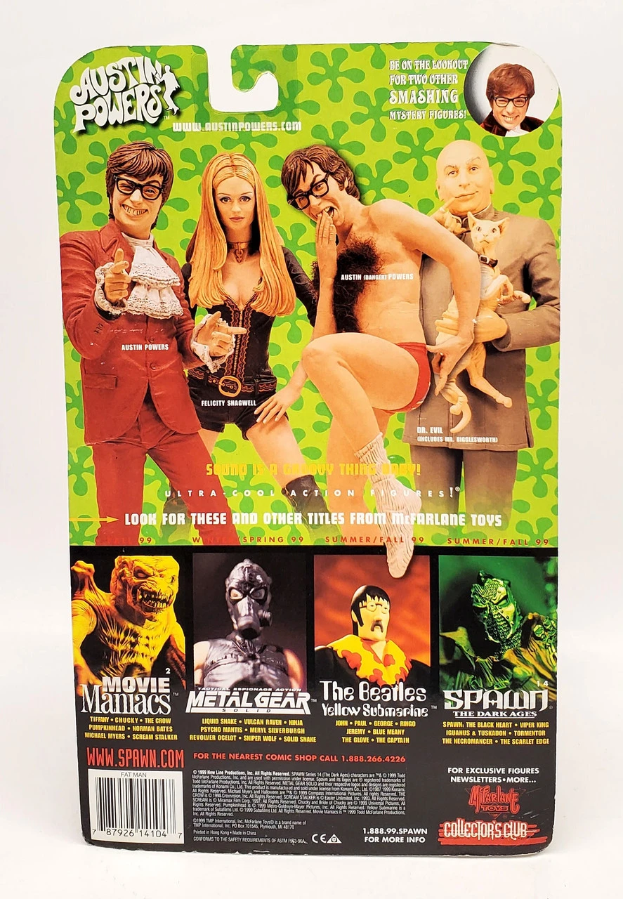 McFarlane AUSTIN POWERS Series 1 Fat Man Action Figure 3 McFarlane AUSTIN POWERS Series 1 Fat Man Action Figure - Image 2