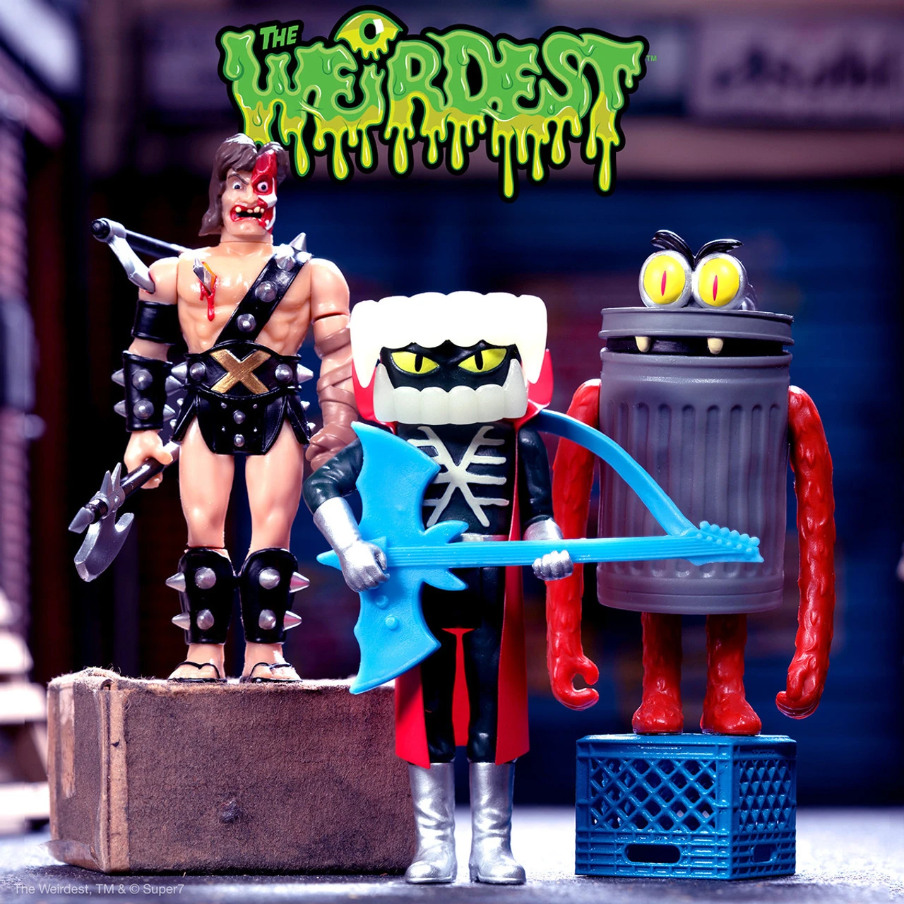 Super7 The Weirdest ReAction Figures Wave 1 Set Of 3 4 Super7 The Weirdest ReAction Figures Wave 1 Set Of 3 - Image 2