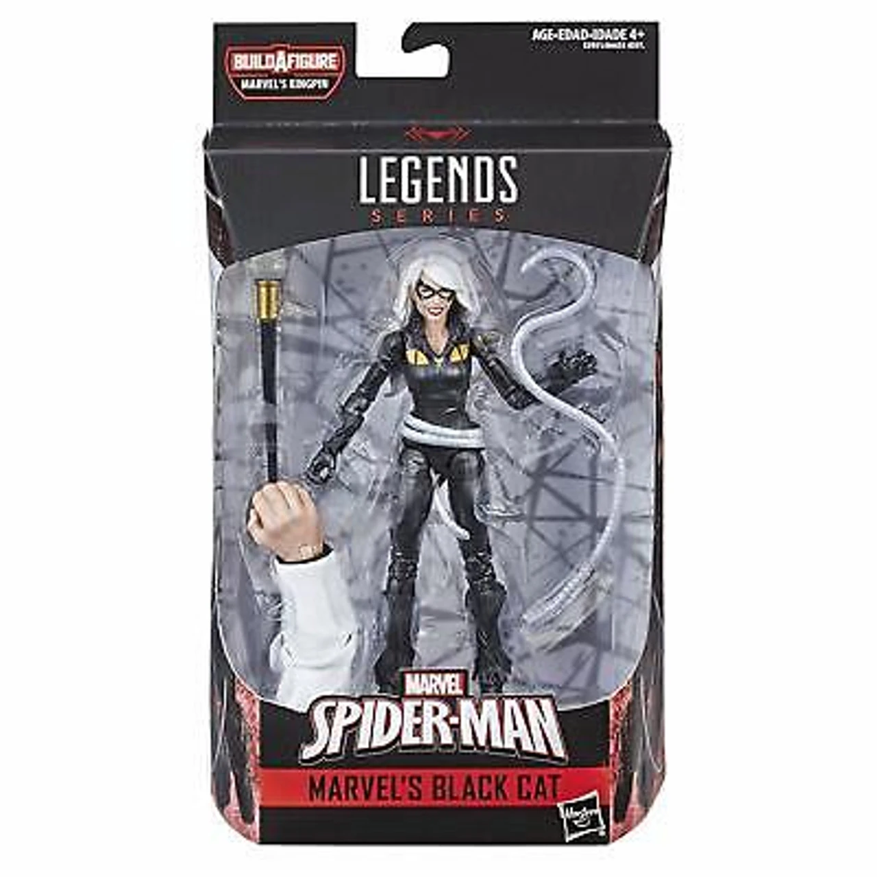 Hasbro Marvel Legends Spider-Man Black Cat 6" Action Figure 3 Hasbro Marvel Legends Spider-Man Black Cat 6" Action Figure