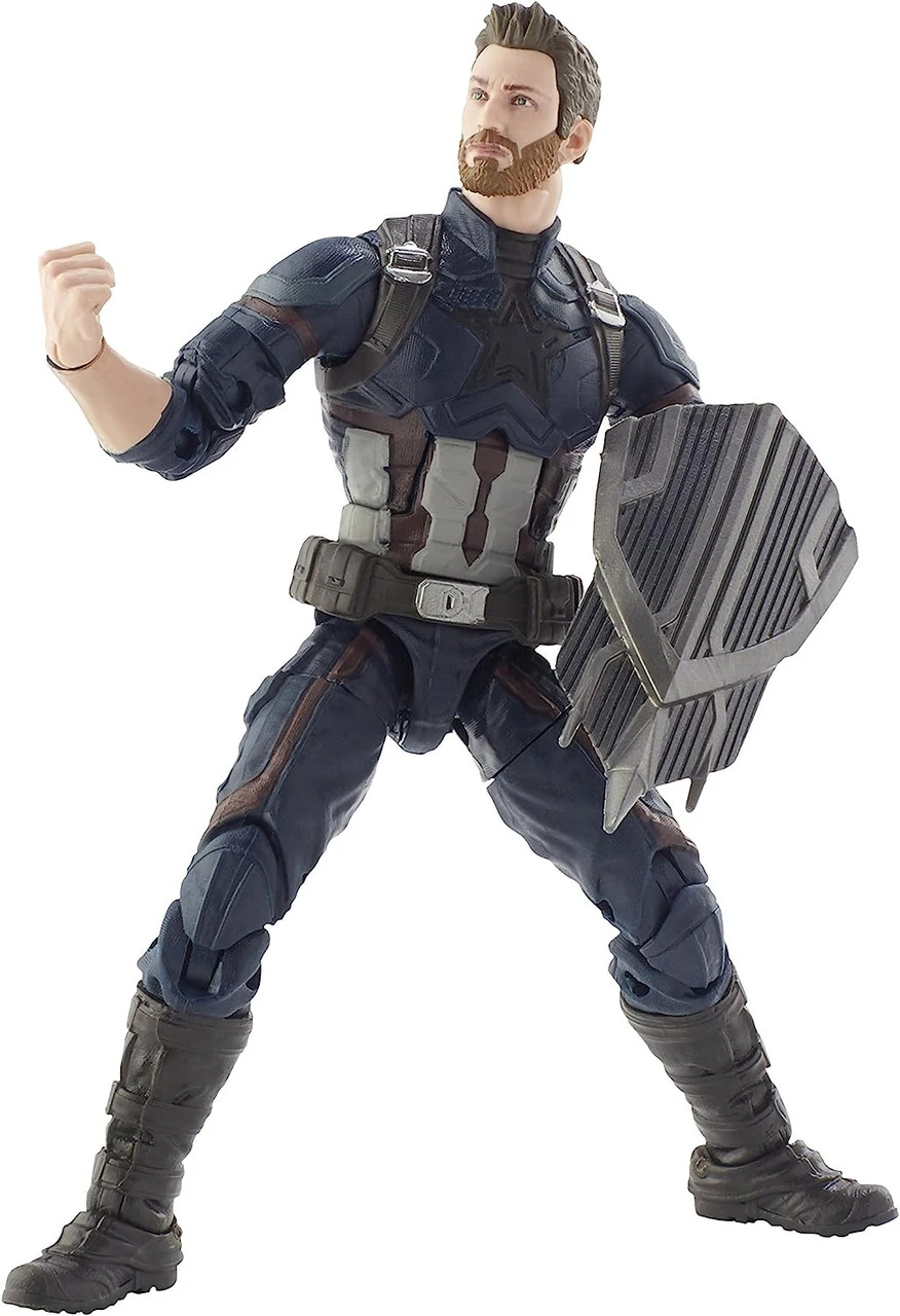 Hasbro Marvel Legends Avengers Infinity War Captain America 6 Inch Action Figure (no Package) 5 Hasbro Marvel Legends Avengers Infinity War Captain America 6 Inch Action Figure (no Package) - Image 4