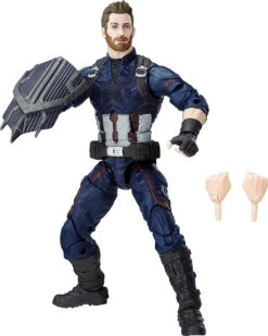 Hasbro Marvel Legends Avengers Infinity War Captain America 6 Inch Action Figure (no Package)