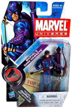 Hasbro Marvel Universe Series 2 #31 Dark Hawkeye 3.75 Inch Action Figure