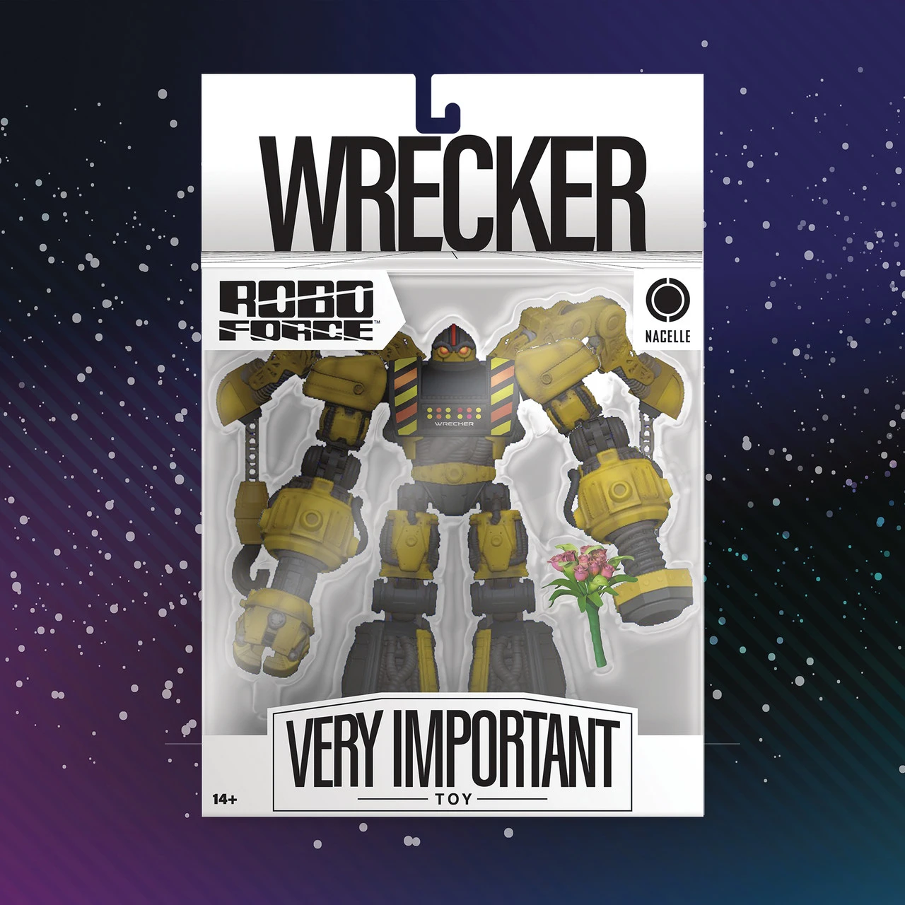 Robo Force Wrecker Action Figure 3 Robo Force Wrecker Action Figure
