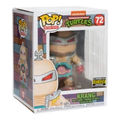 Funko Pop! TMNT Krang 6" Exclusive #72 -Deals Amok Time Store 8896985140643 90590.1632324836