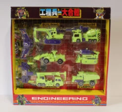 Unknown Transformers KO G1 Constructicons "Engineering" Box Set