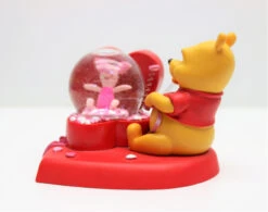 Disney Winnie The Pooh And Piglet Valentines Snowglobe -Deals Amok Time Store IMG 3014 91411.1604165314