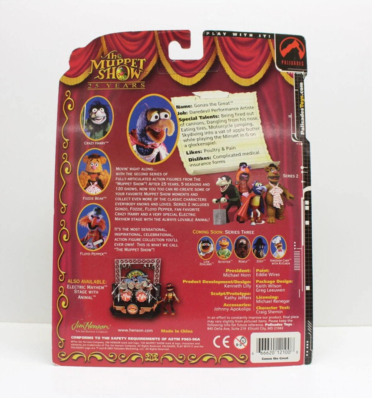 Palisades The Muppet Show Gonzo The Great Action Figure 4 Palisades The Muppet Show Gonzo The Great Action Figure - Image 2