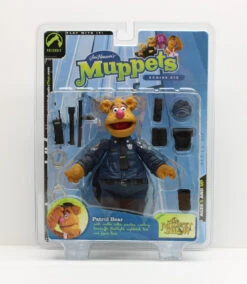 Palisades Muppet Show Series 6 Patrol Bear Fozzie Action Figure