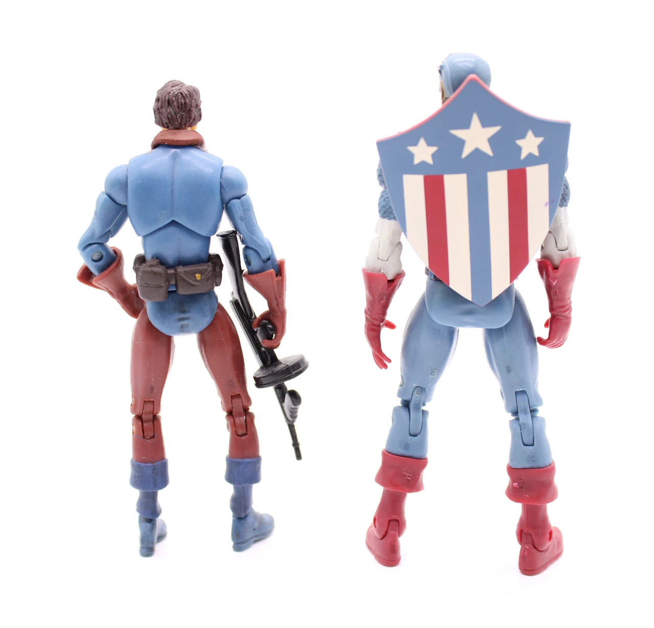 Hasbro Marvel Universe Captain America And Bucky 1940's Set3.75" Action Figure (No Package) 5 Hasbro Marvel Universe Captain America And Bucky 1940's Set3.75" Action Figure (No Package) - Image 3