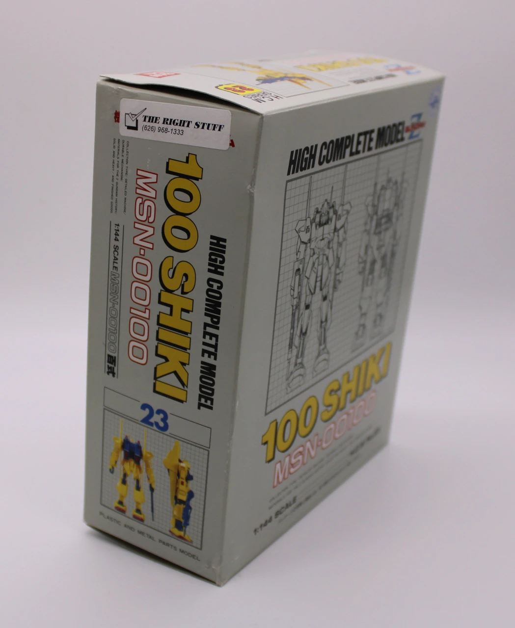 BanDai Gundam Z 100 Shiki MSN-00100 H.C.M. 23 5 BanDai Gundam Z 100 Shiki MSN-00100 H.C.M. 23 - Image 3