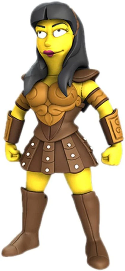 NECA Simpsons 25th Anniversary - Lucy Lawless 5" Action Figure -Deals Amok Time Store LL 69486.1643993695