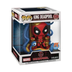 Funko Pop! Marvel Heroes Deadpool On Throne 6in PX 5 Funko Pop! Marvel Heroes Deadpool On Throne 6in PX -Deals Amok Time Store STL164540 2 76452.1604342945