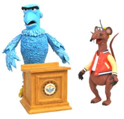 Diamond Select Toys The Muppets: Sam Eagle & Rizzo The Rat Multi-Pack Action Figure