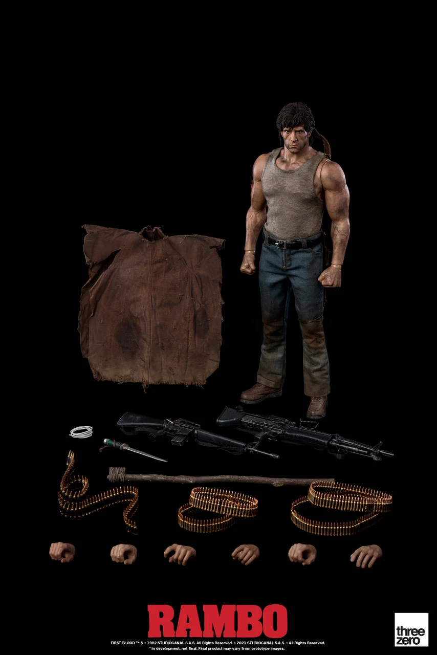 THREEZERO Rambo First Blood John Rambo 1/6 Scale Figure 5 THREEZERO Rambo First Blood John Rambo 1/6 Scale Figure - Image 3