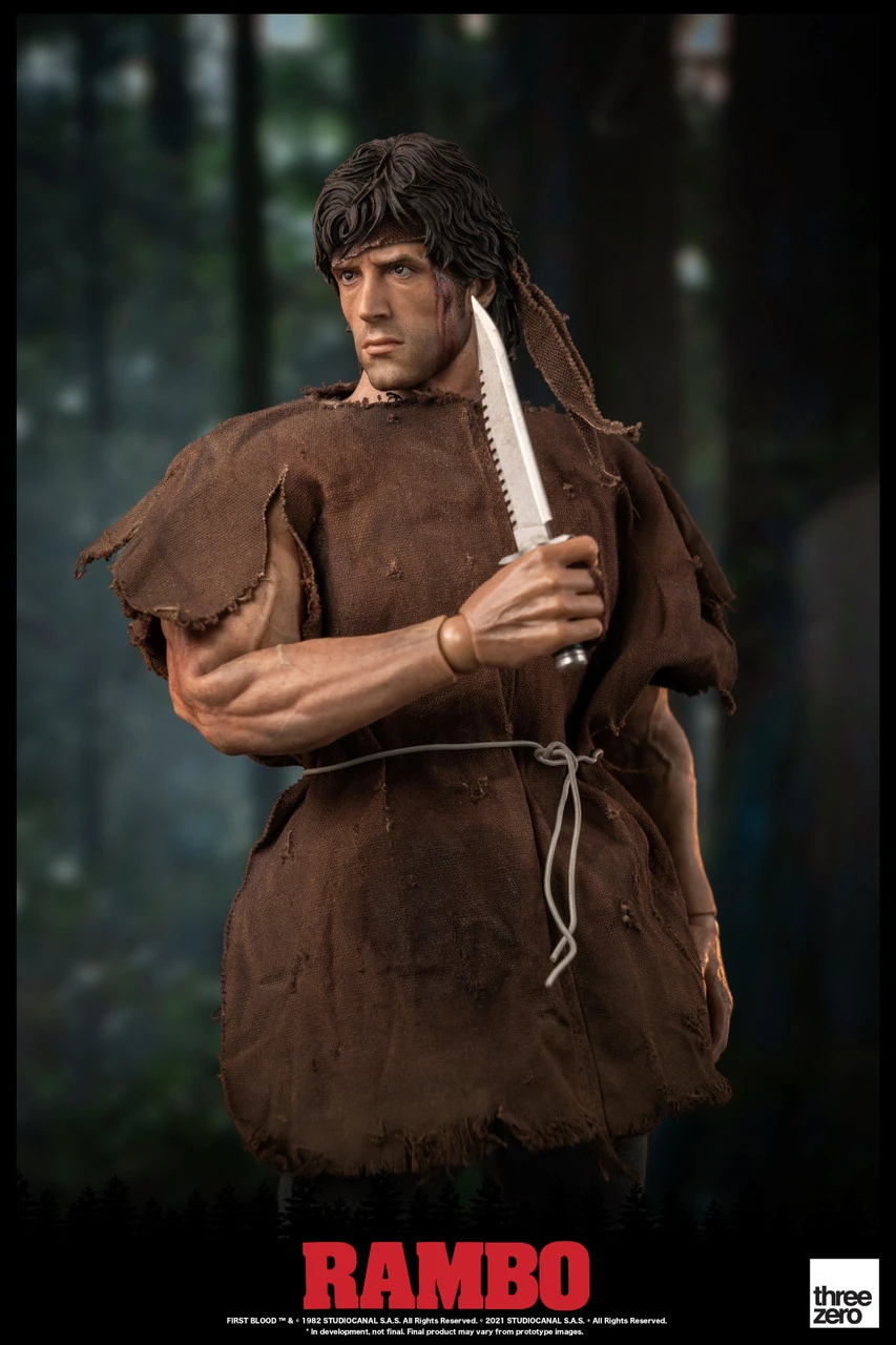 THREEZERO Rambo First Blood John Rambo 1/6 Scale Figure 6 THREEZERO Rambo First Blood John Rambo 1/6 Scale Figure - Image 4