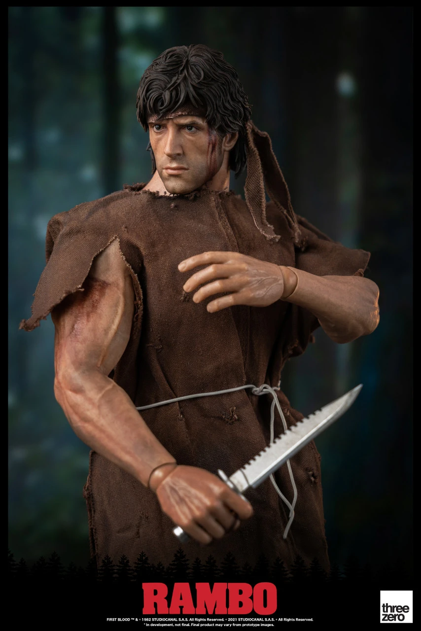 THREEZERO Rambo First Blood John Rambo 1/6 Scale Figure 7 THREEZERO Rambo First Blood John Rambo 1/6 Scale Figure - Image 5