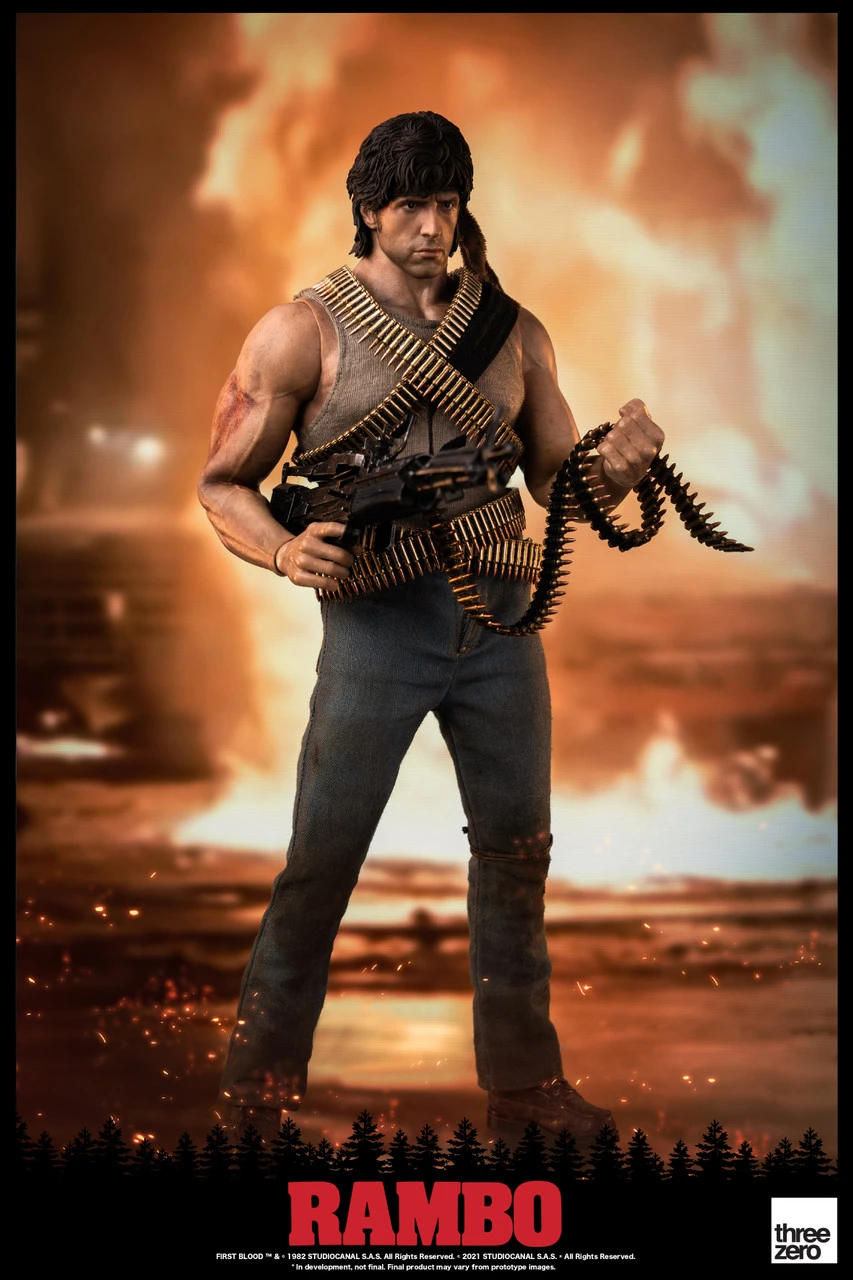 THREEZERO Rambo First Blood John Rambo 1/6 Scale Figure 4 THREEZERO Rambo First Blood John Rambo 1/6 Scale Figure - Image 2