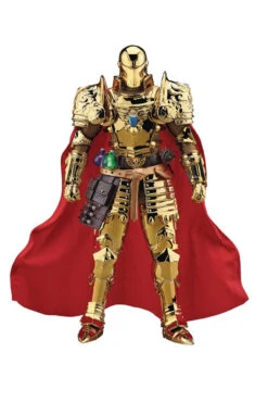 BEAST KINGDOM Marvel Medievil Knight DAH-046SP Iron Man Golden Action Figure